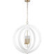 Orme 4 Light 27 inch White Chandelier Ceiling Light