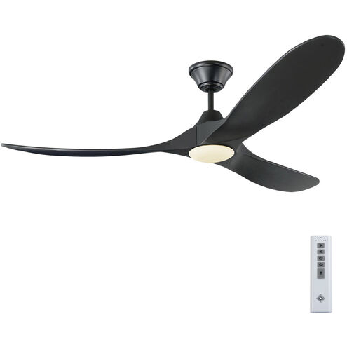 Maverick 60 inch Matte Black Ceiling Fan