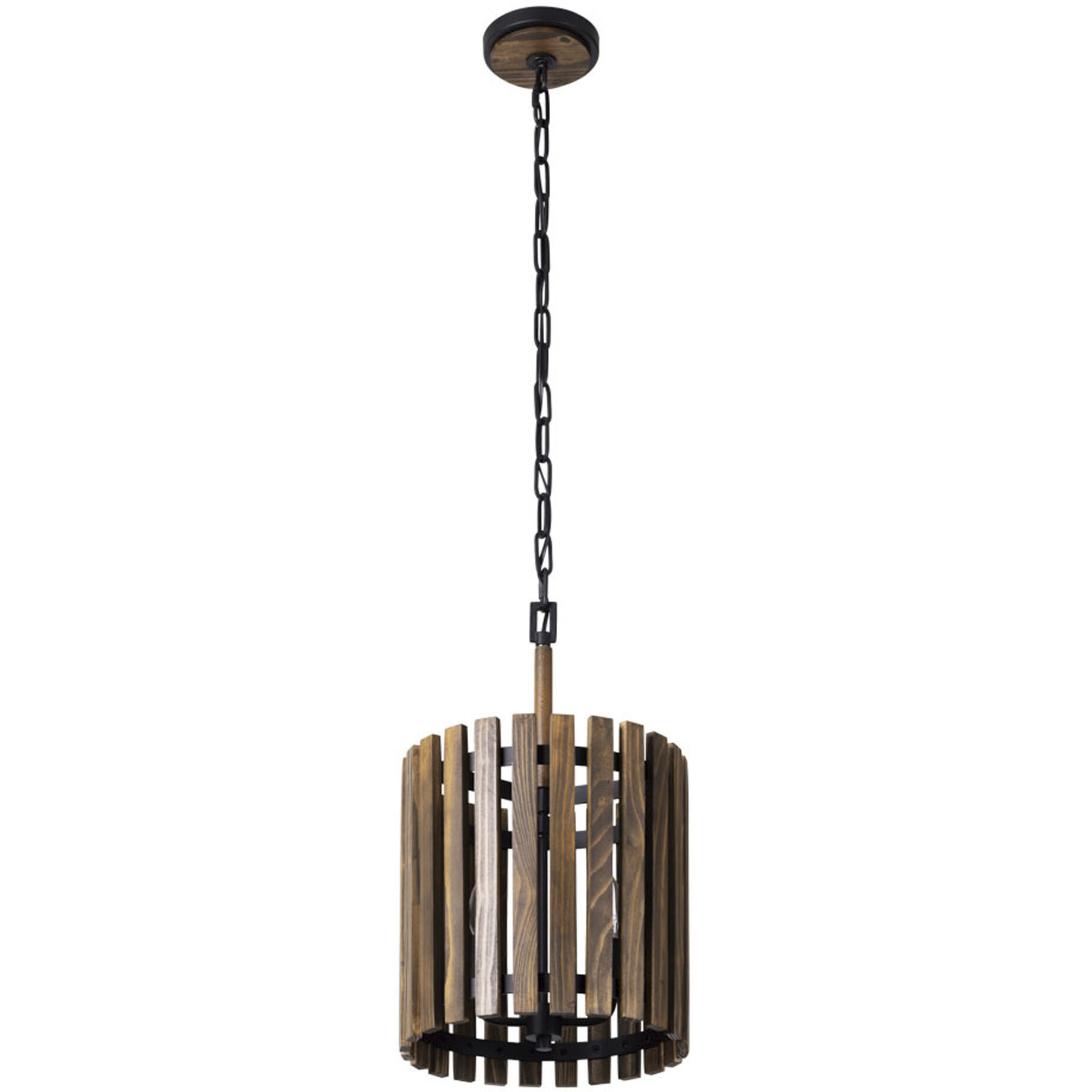 Suratto 2 Light 12 inch Matte Black Pendant Ceiling Light