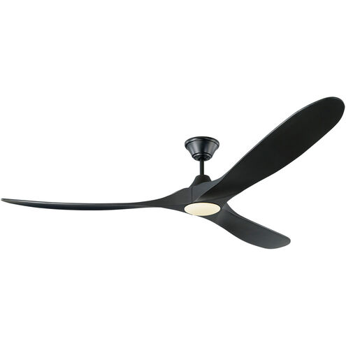 Maverick 70 LED 70 inch Matte Black Ceiling Fan