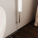 Keel LED 2 inch Bright Satin Aluminum ADA Wall Bar Light Wall Light
