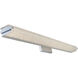 Eco LED 37.2 inch Brushed Nickel Bath Vanity Light Wall Light