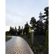 Windermere 120 24 watt Black Exterior Bollard