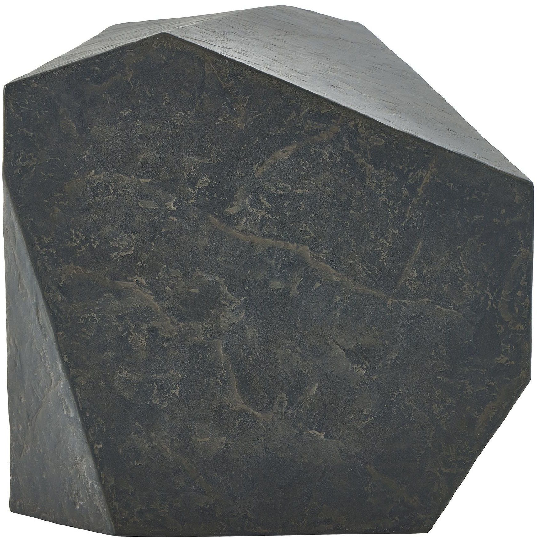 Parra 24 X 18 inch Natural Slate Outdoor Side Table