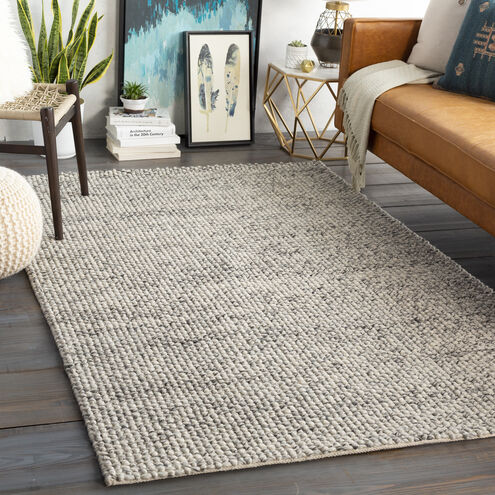 Lucerne 90 X 60 inch Charcoal/Ivory Rugs