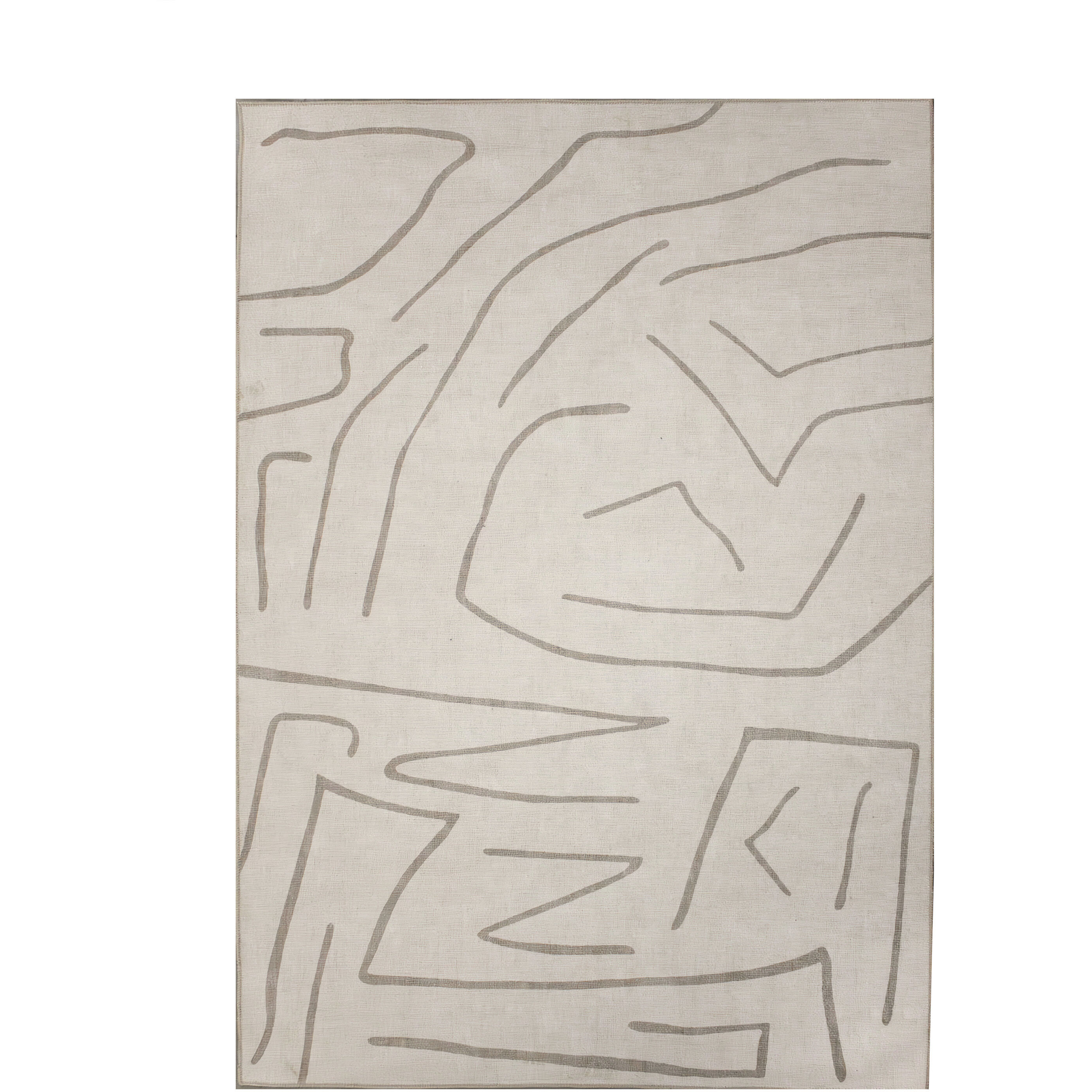 Chloe 157.48 X 120.08 inch Beige/Brown Indoor Rug, 10ft x 13ft 1in