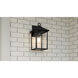 Fletcher 1 Light 15 inch Earth Black Outdoor Wall Lantern