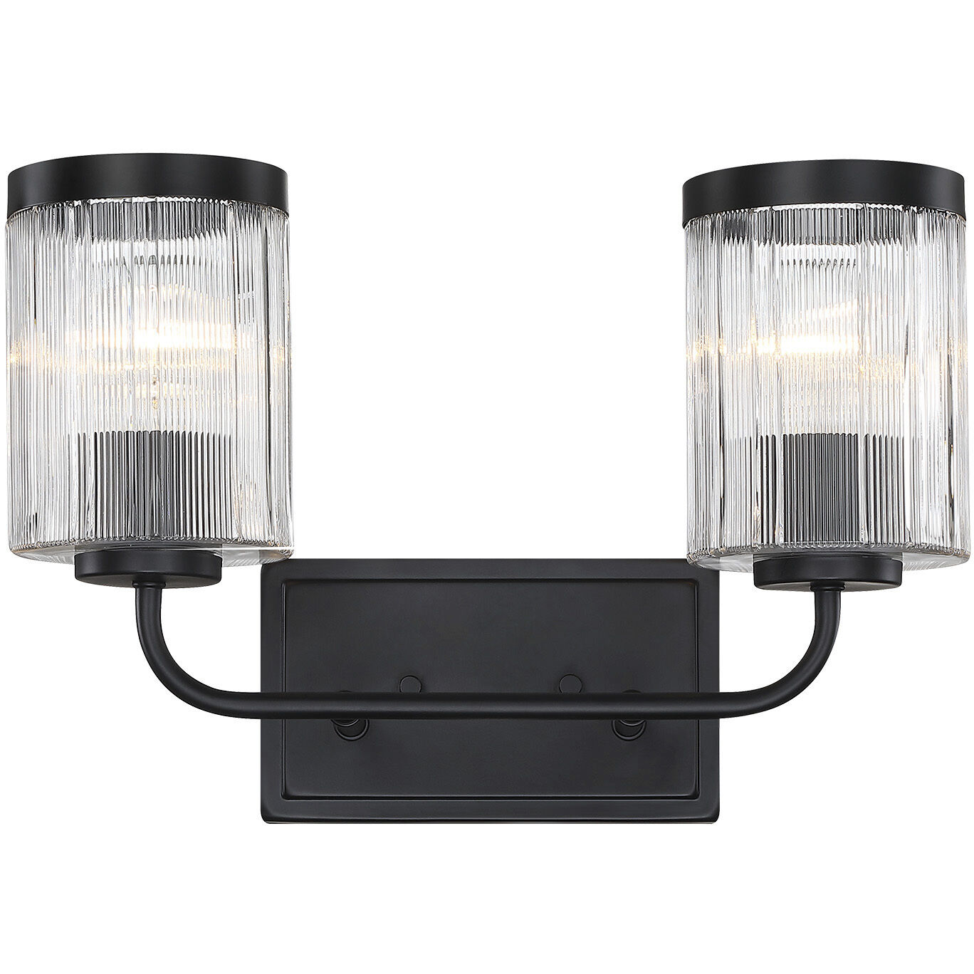 Aspen LED 16 inch Matte Black Vanity Wall Light