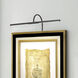 Display/Exhibit 10 watt 25.5 inch Matte Black Picture Light Wall Light