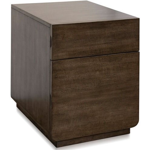 Masters Dark Brown Mobile File Drawer