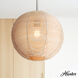 Berkeley 1 Light 13 inch Brushed Nickel Pendant Ceiling Light, Medium