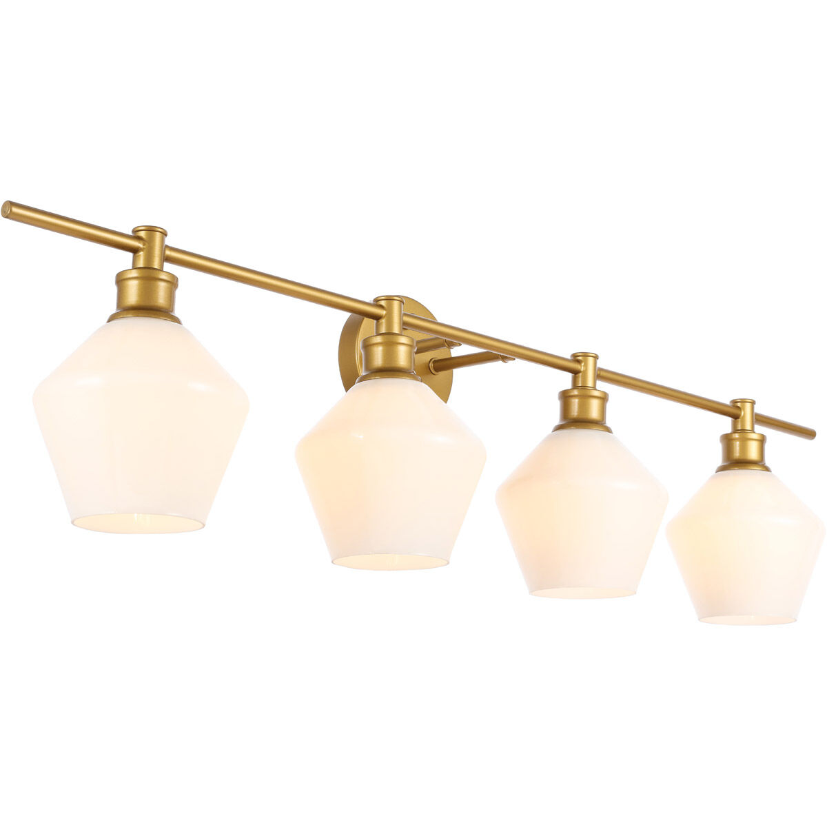 Gene 4 Light 38 inch Brass Wall sconce Wall Light