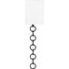Baynes Wall Sconce Wall Light in Matte Black, Small