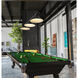 Cordon 3 Light 57.25 inch Matte Black Billiard Ceiling Light in Matte Black Steel