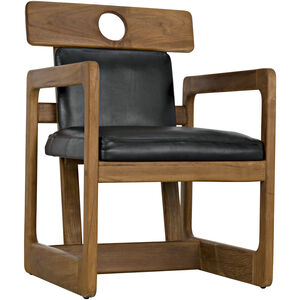 Buraco Clear coat Gloss Arm Chair