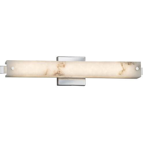 Lumenaria 23 inch Polished Chrome Vanity Light Wall Light