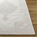 Rize 36 X 24 inch Light Silver/Silver Handmade Rug in 2 x 3