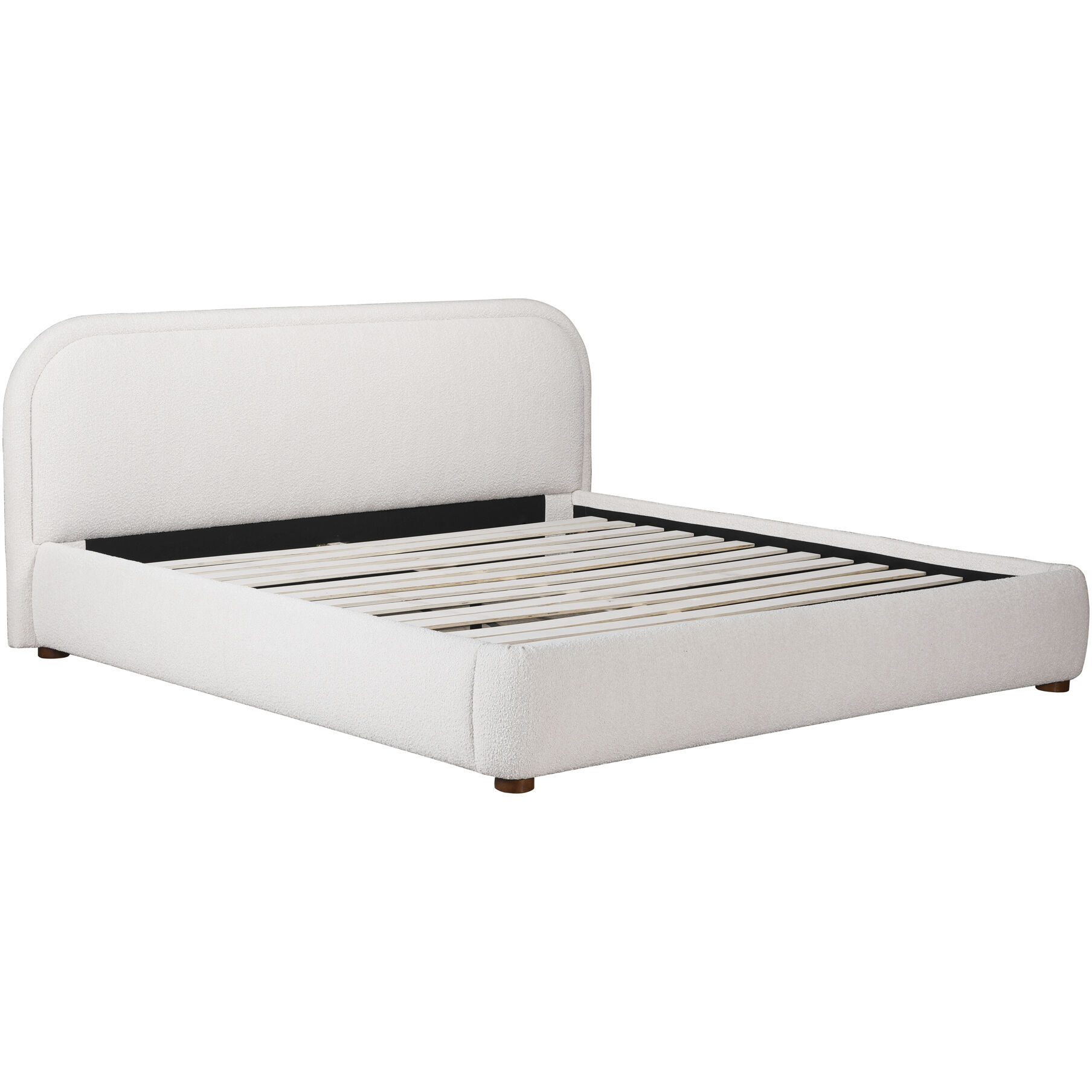 Colin Beige Bed, Queen
