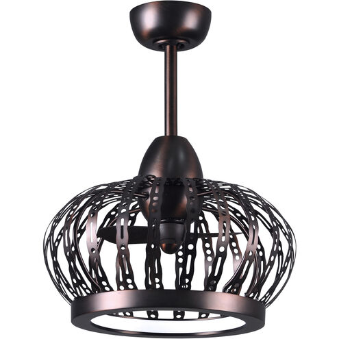 Atlas Dana 20 inch Brushed Bronze Ceiling Fan