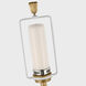 Chapman & Myers Fluted Spire 32.25 inch 5.00 watt Gilded Iron Cordless Table Lamp Portable Light, Large
