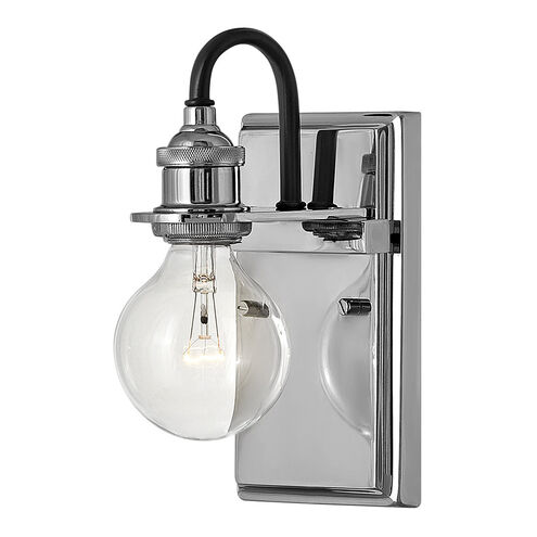 Baxter 1 Light 4.5 inch Polished Nickel Bath Sconce Wall Light