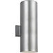 Outdoor Cylinders 2 Light 6.00 inch Outdoor Wall Light