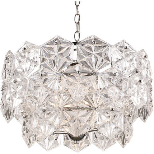Tangier 4 Light 19 inch Polished Chrome Pendant Ceiling Light