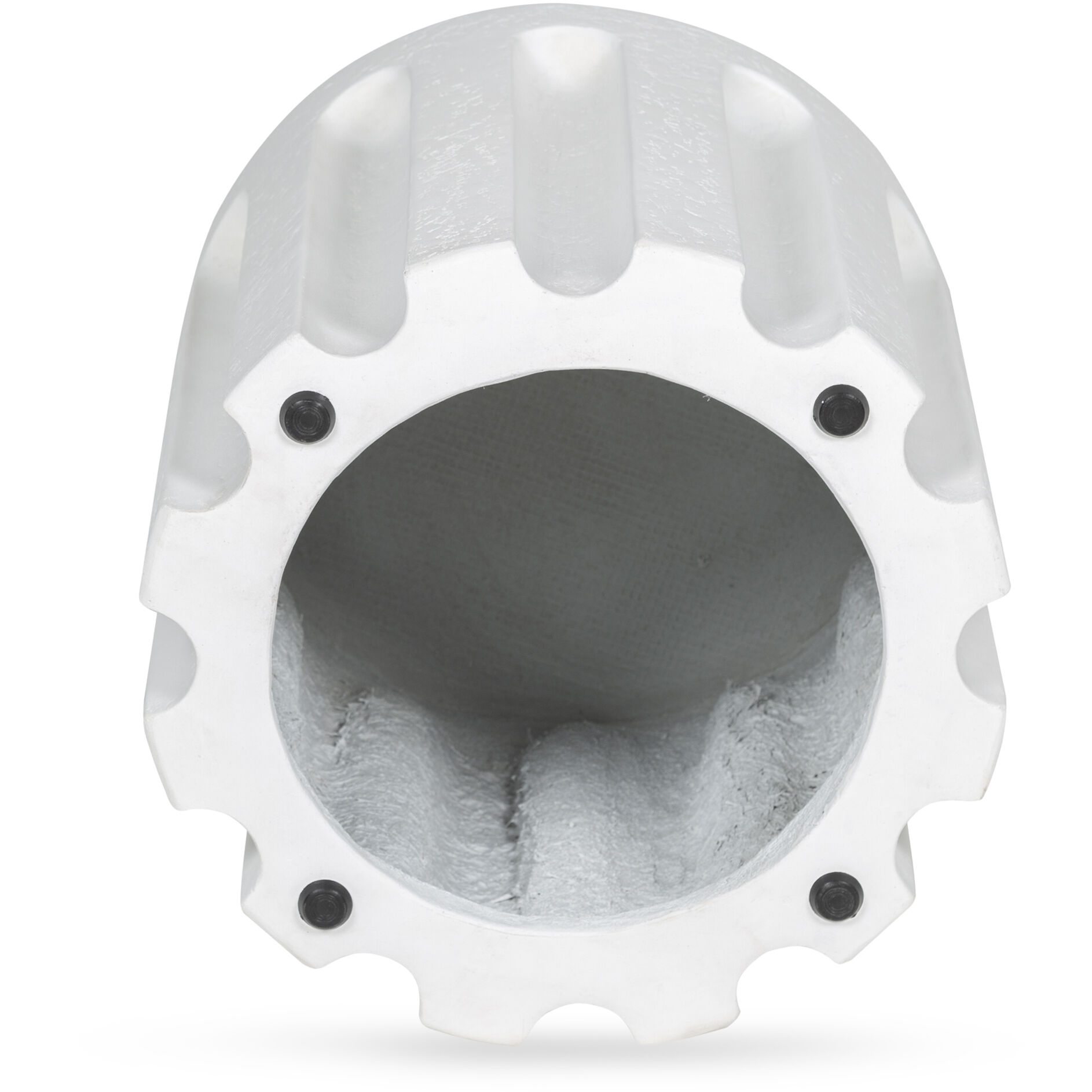 Eris 18 X 17.5 inch White Outdoor Accent Table