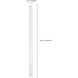 Lumos LED Medium Bi Pin 8.00 watt 120 4000K Light Bulb