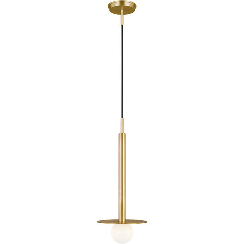 Kelly by Kelly Wearstler Nodes 1 Light 8 inch Burnished Brass Pendant Ceiling Light