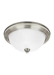 Geary 1 Light 10.5 inch Brushed Nickel Flush Mount Ceiling Light
