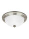 Geary Flush Mount Ceiling Light in Brushed Nickel