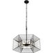 Arcade 6 Light 24 inch Carbon Pendant Ceiling Light