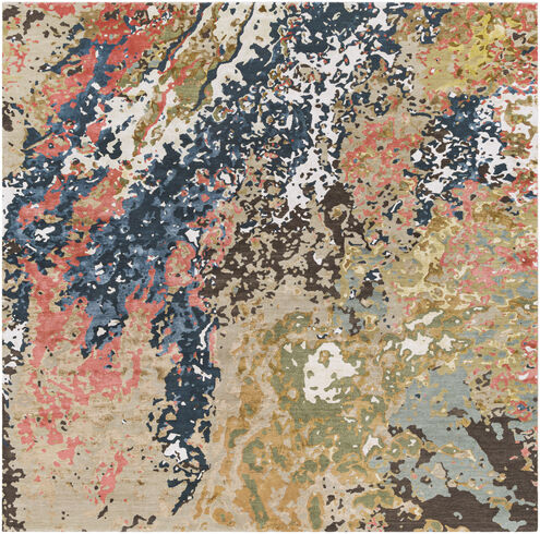 Chemistry 96 X 96 inch Ink Blue Rug in 8 Ft Square, Square
