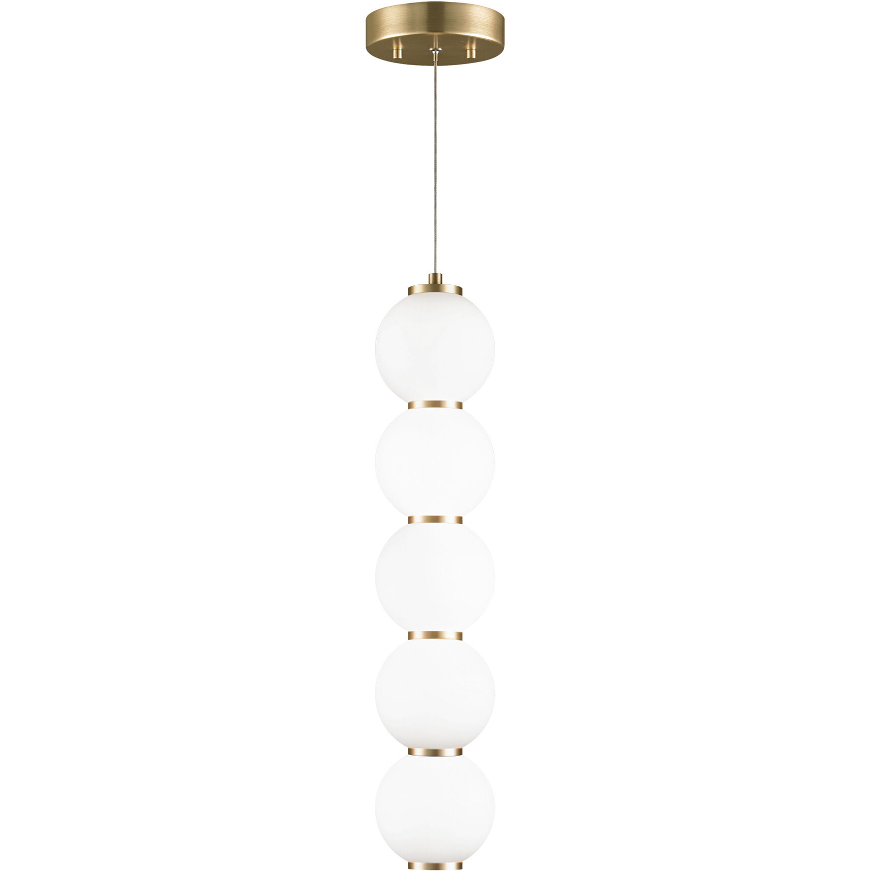 Dango LED 4.38 inch Oxidized Gold Pendant Ceiling Light