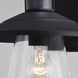 Westport Textured Black Outdoor Motion Sensor