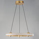 Nodes LED 18 inch Gold Ring Pendant Ceiling Light