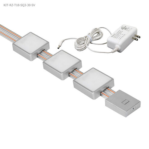 Radianz 120V LED 2 inch Silver Undercabinet Lighting