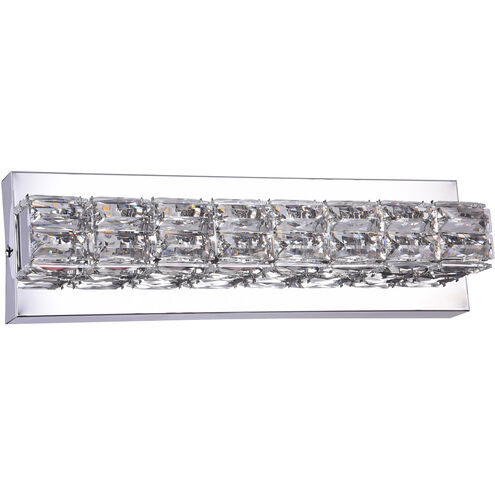 Canada LED 16 inch Chrome LED Bathroom Vanity Lighting Wall Light