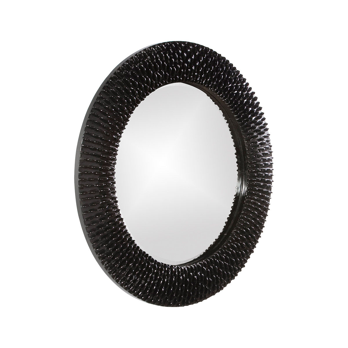 Bergman 32 X 32 inch Glossy Black Wall Mirror 