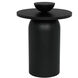 Arabella 26 X 20 inch Matte Black Side Table