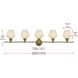 Gene 5 Light 47 inch Satin Gold Bath Sconce Wall Light