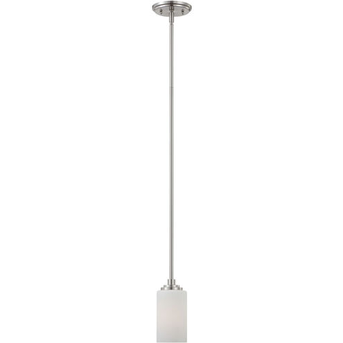 Pittman 1 Light 5 inch Brushed Nickel Mini Pendant Ceiling Light