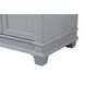 Wesley 72 X 21.5 X 35 inch Grey Vanity Sink Set in Gray