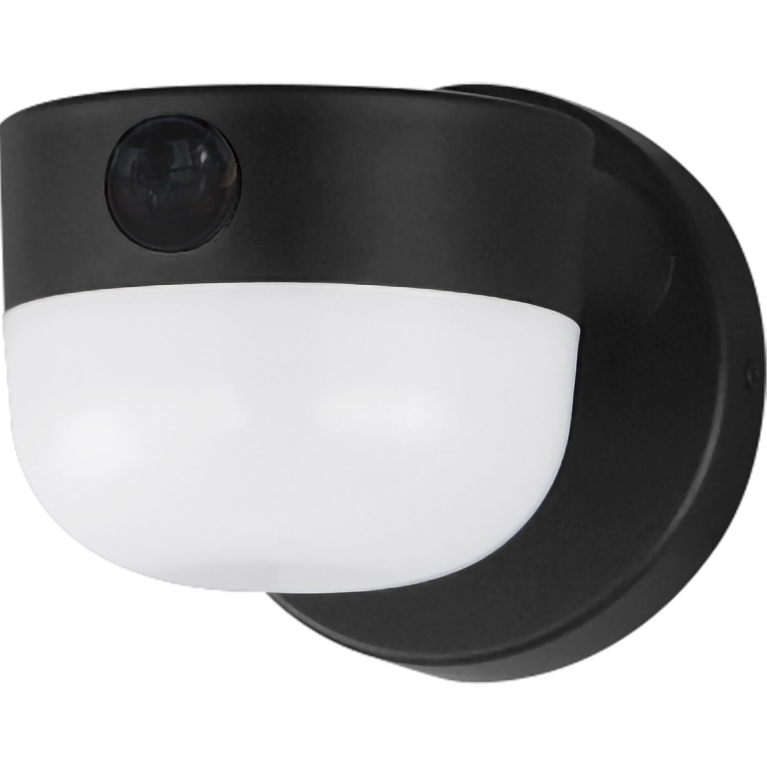 Michelle LED 5 inch White and Black Outdoor Wall Mount