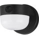 Michelle LED 5 inch White and Black Outdoor Wall Mount