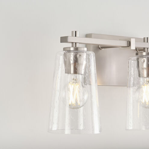 Sean Lavin Mercer 3 Light 21.5 inch Satin Nickel Vanity Light Wall Light