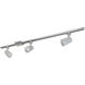 MAC XL Silver Track Pack Ceiling Light