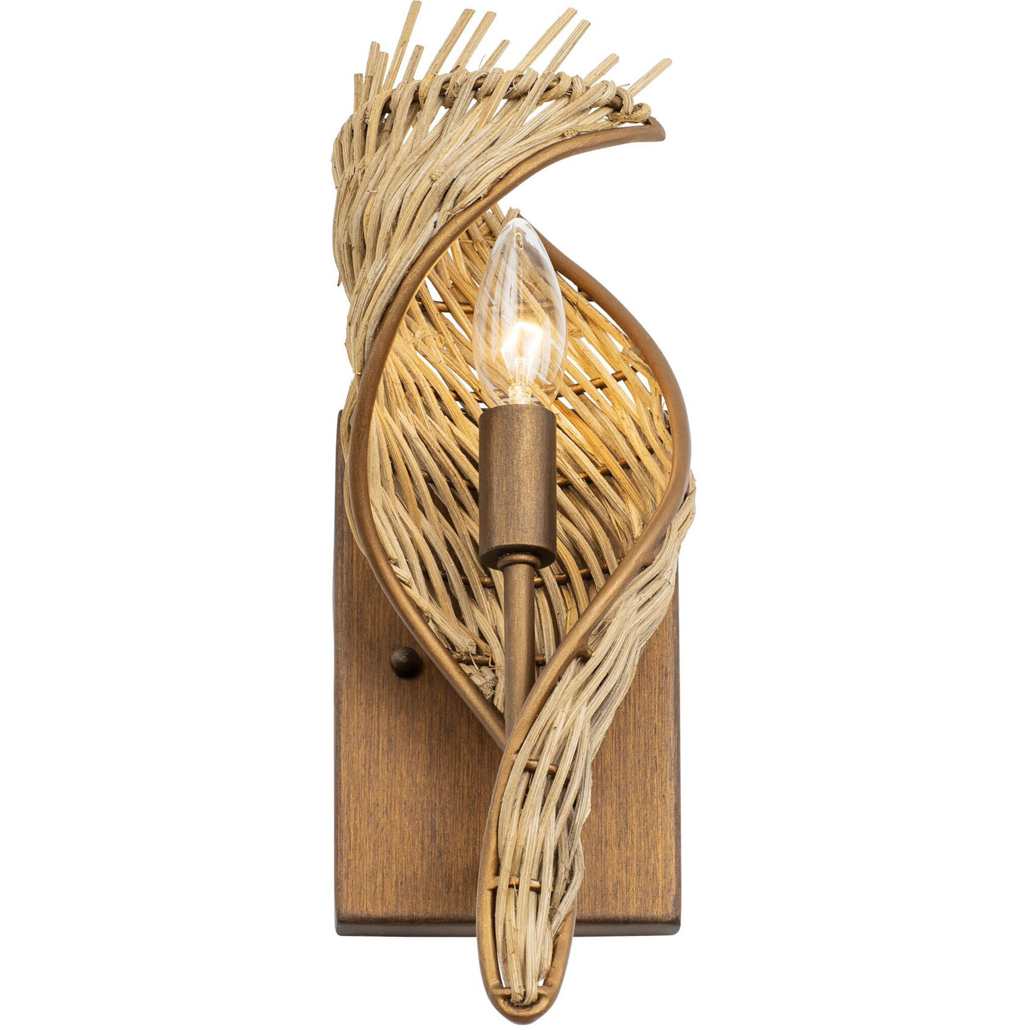 Flow Left Sconce Wall Light, Smithsonian Collaboration