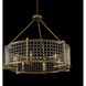 Verona 6 Light 32 inch Brushed Pearlized Brass Pendant Ceiling Light